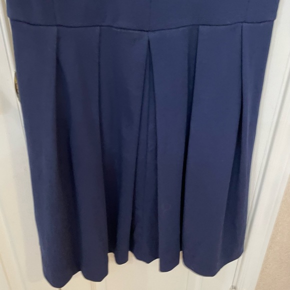 GAP, NWT, Sz M “Fit & Flair Dress” Rich Navy Blue, Soft & Warm. - Picture 8 of 12